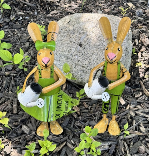 PEPPER & PEARL RABBITS W/WATERING CAN AVAIL JAN 2026